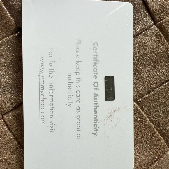 Jimmy Choo Woven Suede Clutch - Picture 9 of 11